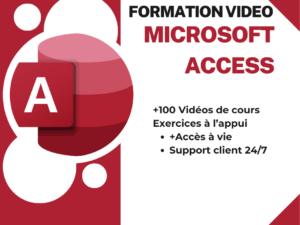 Pack complet de formation vidéo en MICROSOFT ACCESS