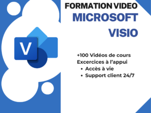 Pack complet de formation vidéo en MICROSOFT VISIO