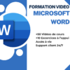 Pack complet de formation vidéo en Microsoft WORD