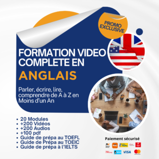 Formation complète pour apprendre l'anglais